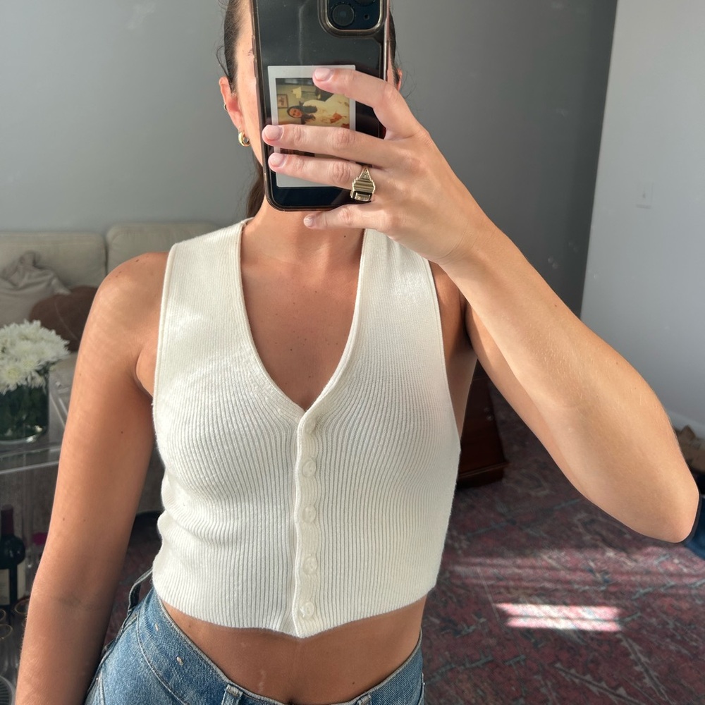 Urban Outfitters BGE Knit Crop Tank Top